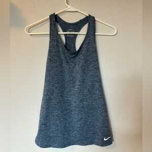Nike Dri Fit Slate Blue Gray Tank Top, Size XS
